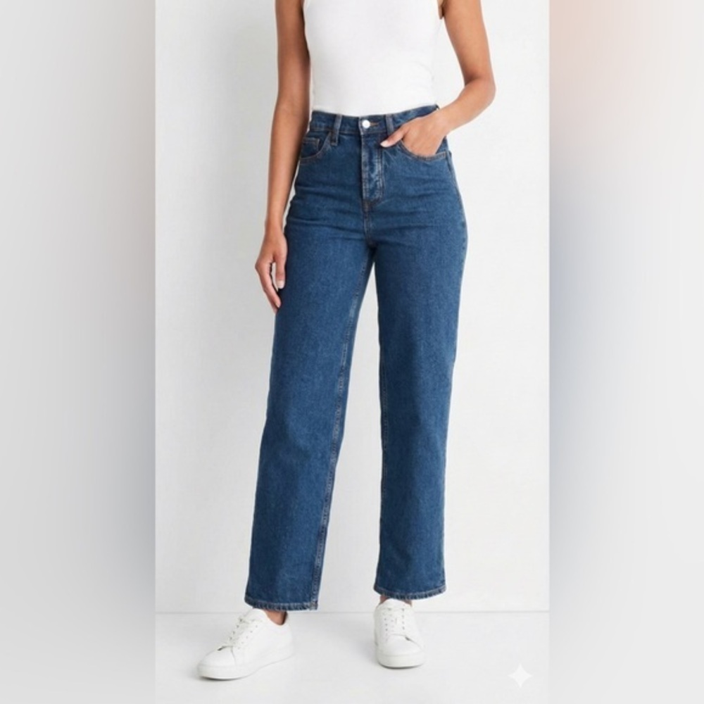 Universal Thread‎ Highest Straight Jeans in Dark Wash